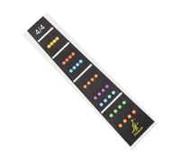 Kisangel Pegatina de Posición Violín Guía de Dedos Principiantes Adhesivos Tablatura Herramientas Acústicas Violín Desarrollo de Técnica Musical