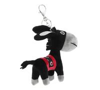 Kisangel Peluche De Burro Relleno Colgante Animal Suave para Mochilas