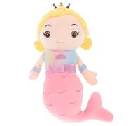 Kisangel Peluche Sirena Suave Muñeca de Felpa para Niñas Juguete Encantador de para Cumpleaños y Fiestas