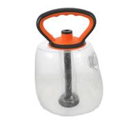 Kisangel Pesa Rusa Rellenable Agua para Mujeres y Principiantes, Resistente a Caídas, Resistencia Ajustable, Material PVC Compacto y Suave para Entrenamiento de Sentadillas en Casa