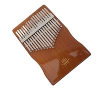 Kisangel Piano de Dedo de Madera Kalimba Portátil para Principiantes, Suave sin Asperezas, Fácil de Transportar, Instrumento Musical para Aprendizaje en Casa