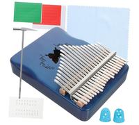 Kisangel Piano de Pulgar Kalimba Delicada Teclas Instrumento Musical para Juguete Musical para Obsequio para Aprender Música Casa o Escuela