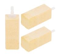 Kisangel Piedra de Burbujas de Madera para Skimmer de Proteínas en Acuarios Marinos, Tamaño Pequeño Área de Salida Grande, Paquete de 3 Piezas para Aireador de Acuario