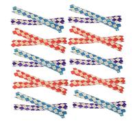 Kisangel Piezas de Juguetes con Trampa para Dedos para Loros Pájaros Juguete Multifunción para Masticar Y Buscar Comida de Fiesta Y Relleno de Calcetín Navideño