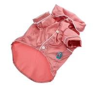 Kisangel Pijama para Perro Pequeño de Algodón Rosa, Diseño Fácil de Poner y Cómodo para Fiestas de Fin de Semana y Ocasiones Obsequios