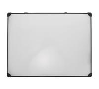 Kisangel Pizarra magnética white de corcho - 40 x 30 cm (15,7" x 11,8") para pared, ideal para escribir notas y fijar papeles en casa, la oficina, la escuela o el aula.