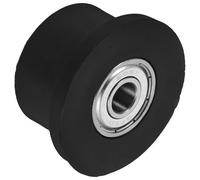 Kisangel Polea para Equipo de Fitness 42Mm X 8Mm X 23,5Mm, Rodillo de Rueda Antideslizante Silencioso, Accesorio Ajustable para Máquina de Ejercicio y Entrenamiento en Casa