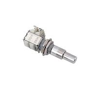 Kisangel Potenciómetro Concéntrico B50k para Guitarra, Pieza, Fijador Central, Color Plateado, Accesorio para Instrumentos Musicales, Repuesto para Controles de Volumen y Tono