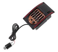 Kisangel Preamplificador de Guitarra Acústica Pastilla Piezoeléctrica, Ecualizador de 5 Bandas, Cubierta Protectora para Clavija y Ajuste para Accesorios de Instrumentos Musicales