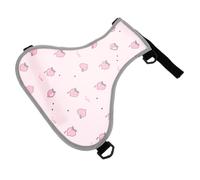 Kisangel Protector Abdominal para Perros y Gatos Chaleco De Pecho Diseño Elegante XS para Hembras Ropa para Cachorros