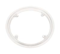 Kisangel Protectora de Dental Cubrir Guardabarros Accesorios Protector de Rueda Dentada Protector de Vaina de Bicicleta de de polivinilo Blanco