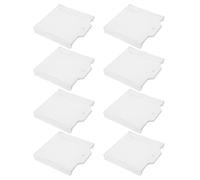 Kisangel Protectores de Interruptor contra Incendios 8 Piezas Cubierta de Botón Transparente de Plástico Resistente Intemperie Tapa Antipolvo para Interruptores de Emergencia Uso