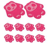 Kisangel Protectores de Patas para Perro Antideslizantes Tamaño L, 40 Unidades, Adhesivos Suaves y Transpirables, Pegatinas de Tracción para Suelos Resbaladizos, Uso en Interiores