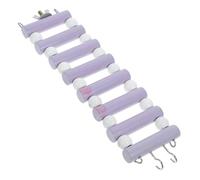 Kisangel Puente Colgante para Hámster Juguete De Peluche Erizo Hamaca para Rana Y Rata Cama para Conejillos De Indias Comedero Hamaca para Gatos Túnel para