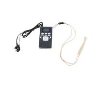 Kisangel Radio Portátil Digital Banda Mini con Pantalla LCD Procesador Dsp para Señal Estable Almacenamiento Automático y Manual sin Batería Carcasa para Uso Bolsillo y Viajes
