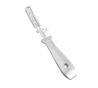 Kisangel Raspador de pelo de cerdo de acero inoxidable - Sin cuchillas. Eliminación manual de pelo de cerdo para mataderos y granjas - Herramienta para la eliminación de de oveja.