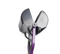 Kisangel Recogedor de Arena para Gatos Mango Extralargo Pala Pequeña de Plástico Resistente Pinza para Limpieza Eficaz de Heces Herramienta Práctica para Exteriores y Areneros de