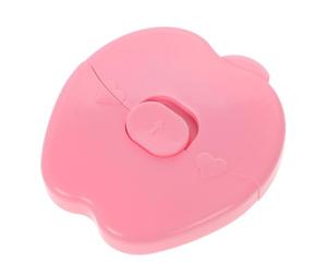 Kisangel Recortadora de Flequillo para Bebés, Peine Recortador de Pelo Manual Multifuncional, Plástico Seguro, Tamaño Mini, Color Rosa, Herramienta para Cortar Cabello Infantil en Casa