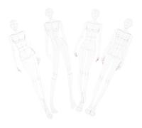 Kisangel Regla de Costura Curva para Mujer en Plástico Blanco, Ligera y Fácil de Usar, Adecuado para Diseño de Ropa y Dibujo de Patrones