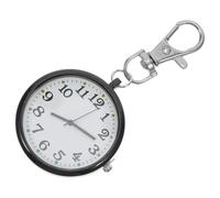 Kisangel Reloj Colgante de Enfermera Clip, Fácil de Leer y Portátil, Acero Inoxidable y Vidrio, Adecuado para Entornos Médicos y Educación Sanitaria