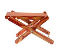 Kisangel Reposapiés para Guitarra de Madera Plegable y Ajustable de Altura Diseño Ergonómico para Guitarristas Acústicos y Clásicos Soporte para Pies