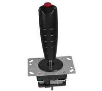Kisangel Rockero de consola de juegos Control de joystick Plagers Joystick Chargers Control del jugador del juego Lindo titular del controlador el plastico Black