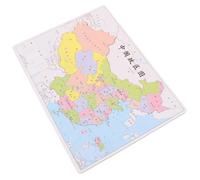 Kisangel Rompecabezas Político de China Educativo para Juguete Cognitivo Interactivo para Aprender Geografía Regalo para Fiestas Infantiles y Desarrollo Temprano