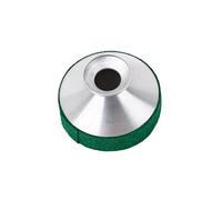 Kisangel saxofón mudo Sordina metalica para saxofon saxofón alto Amortiguación de sonido de saxo Verde