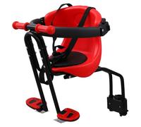 Kisangel Silla Infantil Delantera para Bicicleta con Cinturón de Portabebés Ligero y Estable Fácil de Instalar Material Resistente para Pequeños