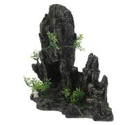 Kisangel Simulated Stone Fish Tank Decoration Resin Aquarium Rockery For Shrimp Shelter and Betta Hiding Place Natural Habitat Aquarium Ornament Suitable For All Tank