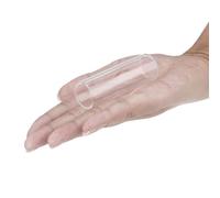 Kisangel Slide de Guitarra de Cristal Cuello de Botella Blanco, 2 Piezas, Accesorios para Guitarra, Excelente Entonación y Realce de Armónicos Medios