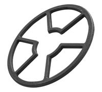 Kisangel Soporte de Hierro para Cafetera de Émbolo, Estante para Estufa de Gas Negro, Anillo Resistente Calentar Agua en Cocina