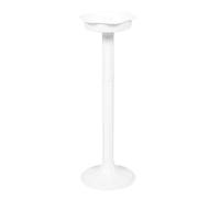 Kisangel Soporte de Plástico para Macetas Columna Romana Blanca, Pilar Decorativo Pequeño para Bodas y Fiestas, Accesorio para Jardín y Decoración de Eventos, Guía de Ruta para Exteriores