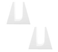 Kisangel Soporte para báscula de baño (2 unidades): Base elevadora para báscula digital a prueba de humedad - Pedestal antideslizante y plataforma elevada resistente a los arañazos para el hogar,