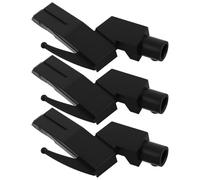 Kisangel Soporte para Cartuchos Fonográficos de Vinilo, Soporte para Agujas de Tocadiscos de 3 Piezas, Compatible Cabezales Fonográficos, Accesorio para Equipos Dj y Música
