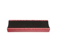 Kisangel Soporte para mástil de guitarra, cuna para mástil de guitarra, herramienta de luthier para instrumentos de cuerda para mantenimiento, limpieza, reparación y cambio de cuerdas (rojo)