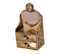 Kisangel Soportes Metálicos Pecho Memoria Baratija Caso Recién Nacido Con Anillo De Metal Pelo Fetal Almacenamiento De Joyería Beacelet Tocador Diente Creativo Pendientes Regalos