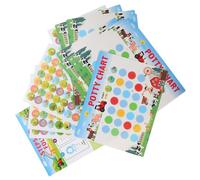 Kisangel Tabla De Entrenamiento Para Ir Al Baño Para Niños Con Pegatinas Reutilizables, Material Seguro, Diseño Infantil Colorido, Para Fomentar Autonomía y Hábito Bebés y Niños