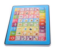 Kisangel Tableta Interactiva para Pantalla Táctil Juguete de Aprendizaje de Letras y para Educación Temprana y Desarrollo Cognitivo Diversión y Aprendizaje