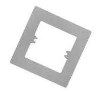 Kisangel Tapa para Agujero de Pared Gris 86 Tipo 1 Módulo, Placa Decorativa Resistente al Agua para Panel de Pared, Cubierta para Enchufe y Reparación de Espacios en Paredes Interiores