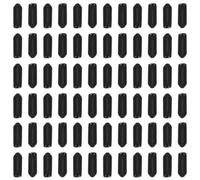 Kisangel Tapones Protectores para Salidas de Aire de Acuarios 300 Piezas, Cubiertas de PVC Negras 4.5 * 17 Mm para Colectores de Oxígeno, Accesorios Compatibles Bombas y Filtros