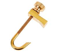 Kisangel Tarjeta en forma de F herramienta reparación de violín que une la pinza Abrazadera equipo para hacer violines accesorios para violin profesional latón Golden