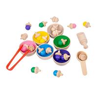 Kisangel Taza y Giroscopio Combinado Juguete De Inteligencia para Clasificar Colores Educativo