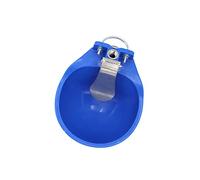 Kisangel Tazón de Agua Plástico para Ganado Grande Bebedero Durable para Vacas Caballos Ovejas y Cabras para Granjas y