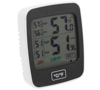Kisangel Termómetro Digital Interior con Pantalla Grande Higrómetro Electrónico y Estable Medidor de Temperatura y Humedad Multipropósito para Hogar y Oficina Diseño y Duradero