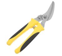 Kisangel Tijeras de Acero Inoxidable para Cortar Metal Tijeras Hojalatero Multipropósito con Mango Antideslizante de Herramienta Resistente y Ahorradora de Esfuerzo para Uso Industrial