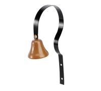 Kisangel Timbre de Metal para Puerta de Perros Campana para Mascotas Sonido de Campanilla para Entrenamiento de Perros Hacer Sus Necesidades el Baño