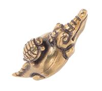 Kisangel Tiradores de Latón Diseño de Tortuga y Caimán Perillas Decorativas Retro para Gabinete Pomos de Puerta Vintage Tamaño Pequeño Acabado Envejecido Ideales para Armarios y