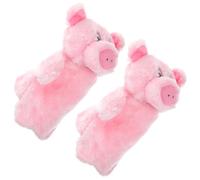 Kisangel Títeres de Mano Forma de Cerdo 2 Piezas Juguete Educativo Infantil de Peluche Suave para Desarrollo del Lenguaje y Creatividad Adecuado para Interacción y Aprendizaje Casa y