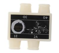 Kisangel Tubo de Afinación para Guitarra y Ukelele 4 Agujeros, Accesorio de Viento Profesional de Color Claro para Calibrar Tono Preciso, Fácil Uso para Músicos y Principiantes